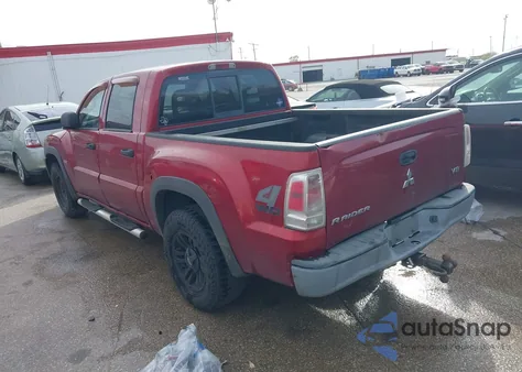 2006 Mitsubishi Raider Duro Cross V8 from USA, damaged, VIN 1Z7HT38N66S538389